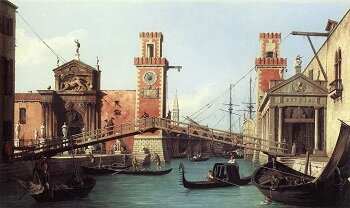 The Arsenale of Venice or Venice Arsenale